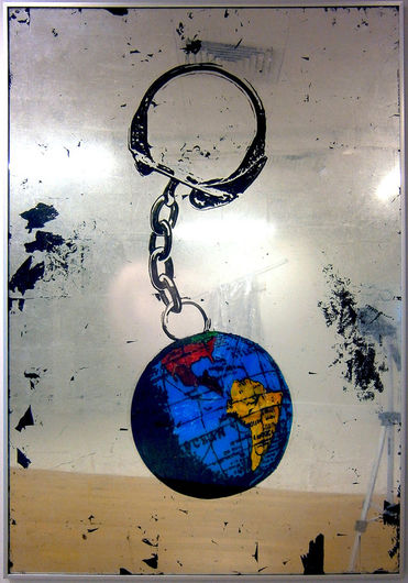 Daniel Baker, o.T. (globe), 2013