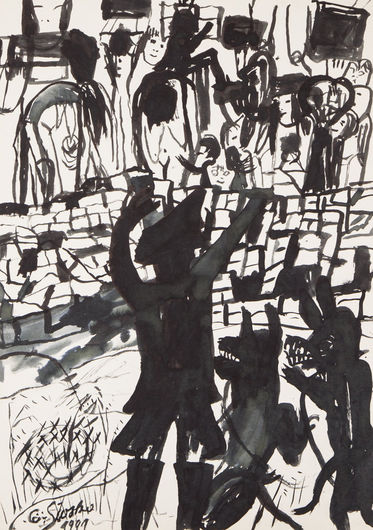 Ceija Stojka, Asphalt Steine, 1999