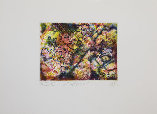 Alfred Ullrich, Curtains I/II e.a. (Diptychon), 