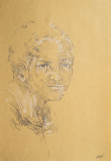 Robert Olaf Gabris, Porträt 1, 2014