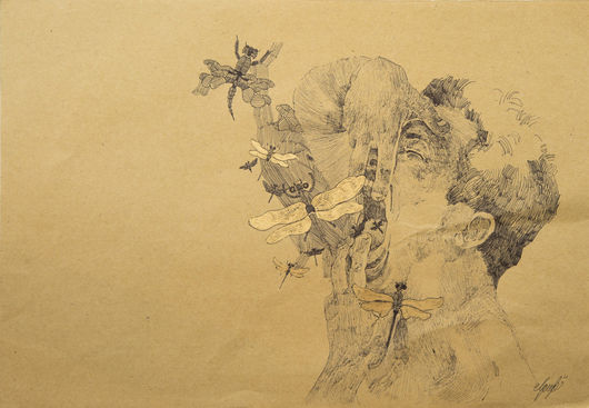 Robert Olaf Gabris, Porträt 2, 2014